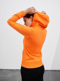 Hoodie Damen Orange